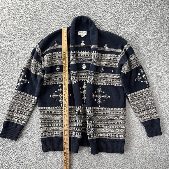 Ralph Lauren Denim & Supply Cardigan Womens Medium Aztec Fair Isle Shawl Collar - Picture 3 of 10